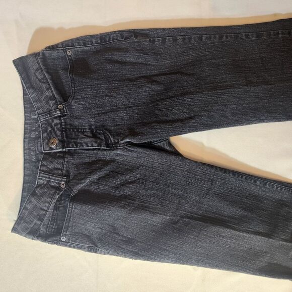 Faded Glory Black Flare Wide Leg Jeans - Picture 3 of 9